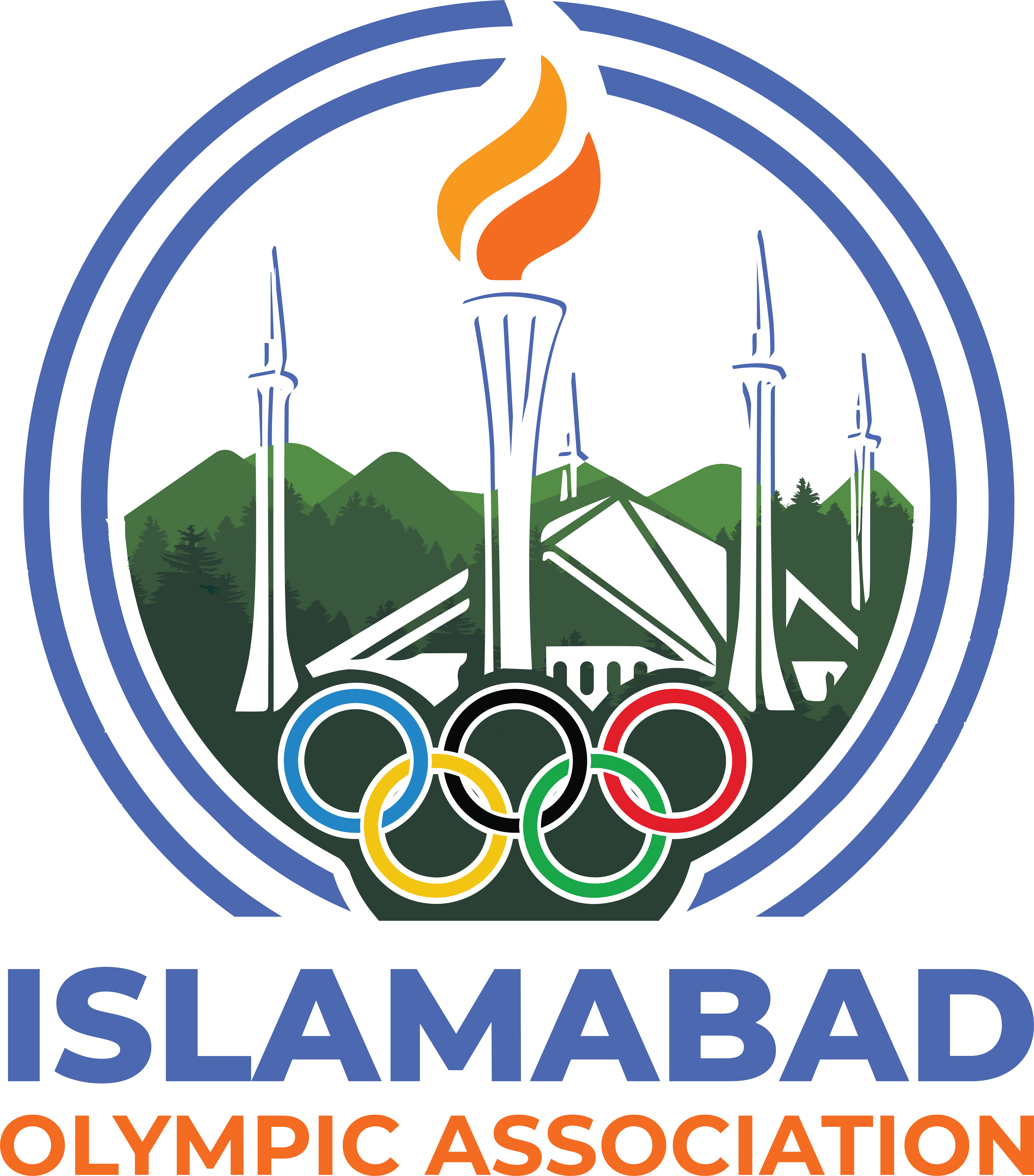 Islamabad Olympic Association Logo